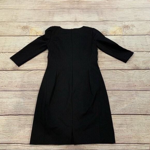 Lafayette 148 New York Black Dress Size 2 - Picture 5 of 15
